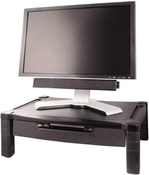 Kantek - Silver Two Level Stand - Use with Laptop - Exact Industrial Supply