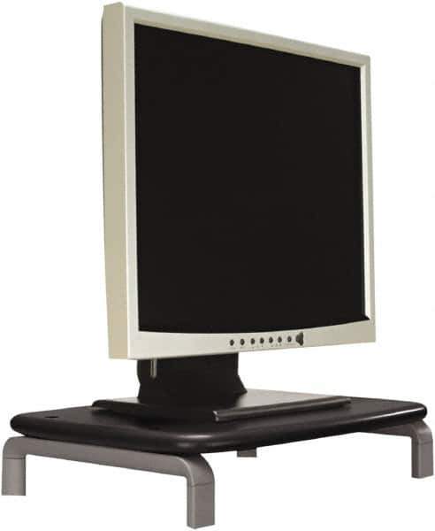 Kensington - Black & Gray Monitor Stand - Use with Laptop, Monitor - Exact Industrial Supply