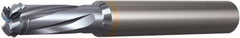 Vargus - M3x0.5 ISO, 2.4mm Cutting Diam, 3 Flute, Solid Carbide Helical Flute Thread Mill - Internal Thread, 8.5mm LOC, 58mm OAL, 6mm Shank Diam - Exact Industrial Supply