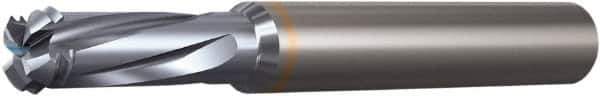 Vargus - M12x1.75 ISO, 9mm Cutting Diam, 4 Flute, Solid Carbide Helical Flute Thread Mill - Internal Thread, 26mm LOC, 80mm OAL, 10mm Shank Diam - Exact Industrial Supply