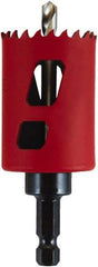 M.K. MORSE - 1-3/4" Diam, 1-15/16" Cutting Depth, Hole Saw - Bi-Metal Saw, Toothed Edge - Exact Industrial Supply