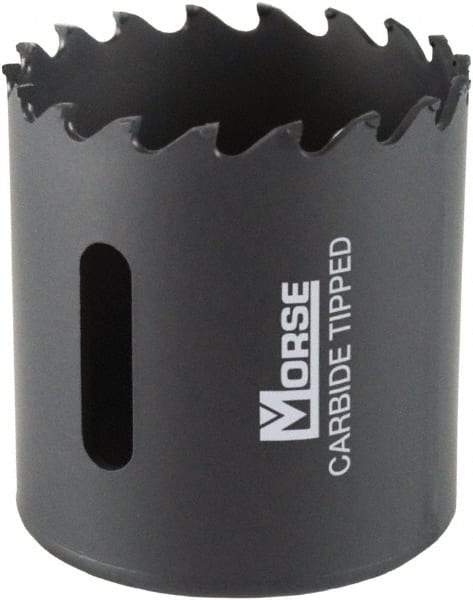M.K. MORSE - 2" Diam, 1-15/16" Cutting Depth, Hole Saw - Carbide-Tipped Saw, Toothed Edge - Exact Industrial Supply