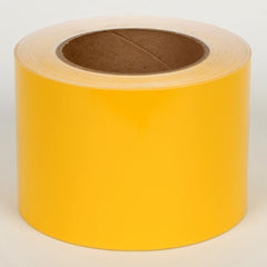 Cobra Systems - Labels, Ribbons & Tapes; Type: Vinyl Tape ; Color: Yellow ; For Use With: VNM8 ; Width (Inch): 9 ; Length (Feet): 150 ; Material: Vinyl - Exact Industrial Supply