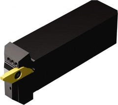 Sandvik Coromant - 0.2856" Max Depth of Cut, Indexable Grooving Cutoff Toolholder - 19.05mm Shank Height x 19.05mm Shank Width, QS-SMALL123XHP Toolholder Style, Series CoroCut XS - Exact Industrial Supply