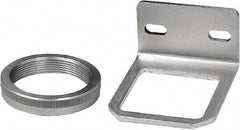 Parker - FRL Mounting Bracket with Mounting Nut - Use with Parker P3Y Regulators & Filter/Regulators - Exact Industrial Supply