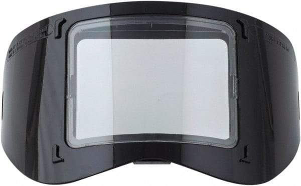 Save Phace - 3.82" Wide x 1.85" High, Lens Shade 10, Polycarbonate Holder - Green, Front-Mounted - Exact Industrial Supply