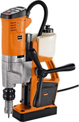 Fein - 1/2" Chuck, 10.25" Travel, Portable Magnetic Drill Press - 260-520 RPM, 12 Amps, 2.5 hp, 1100 Watts, 110-120 Volts, 13' Cord Length - Exact Industrial Supply