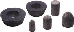 Camel Grinding Wheels - 4" Diam, 2" Overall Thickness, 16 Grit, Type 11 Tool & Cutter Grinding Wheel - Coarse Grade, Aluminum Oxide, Q Hardness, Resinoid Bond, 9,070 RPM - Exact Industrial Supply