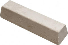Camel Grinding Wheels - 1 Bar SS51 Compound - Compound Grade Extra Fine, 1,200 Grit, White, For Fine Polishing, Use on Aluminum, Natural Stone, Stainless Steel & Steel - Exact Industrial Supply