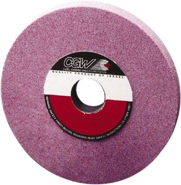 Camel Grinding Wheels - 12" Diam x 5" Hole x 1-1/2" Thick, J Hardness, 46 Grit Surface Grinding Wheel - Exact Industrial Supply