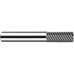 Fraisa - 1, 2" LOC, 1" Shank Diam, 5" OAL, 7 Flute Solid Carbide Square End Mill - Exact Industrial Supply