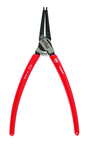 Straight External Retaining Ring Pliers 3/4 - 2 3/8" Ring Range .070" Tip Diameter with Soft Grips - Exact Industrial Supply
