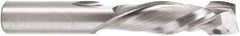 Amana Tool - 1/2" Cutting Diam x 1-5/8" Length of Cut, 2 Flute, Compression Spiral Router Bit - Right Hand Cut, Solid Carbide, 3-1/2" OAL x 1/2" Shank Diam, Laminate Trim - Exact Industrial Supply