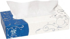 Georgia Pacific - 30 125-Sheet Boxes Flat Box of White Facial Tissues - Exact Industrial Supply