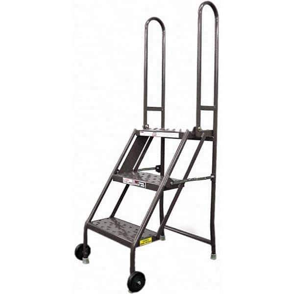 TRI-ARC - Rolling & Wall Mounted Ladders & Platforms Type: Stand Style: Step Stand - Exact Industrial Supply