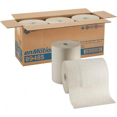 Georgia Pacific - Hard Roll of 1 Ply Brown Paper Towels - 10" Wide, 800' Roll Length - Exact Industrial Supply