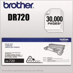 Brother - Black Drum Unit - Use with Brother DCP-8110DN, 8150DN, 8155DN, HL-5440D, 5450DN, 5470DW, 5470DWT, 6180DW, 6180DWT, MFC-8510DN, 8710DW, 8810DW, 8910DW, 8950DW, 8950DWT - Exact Industrial Supply