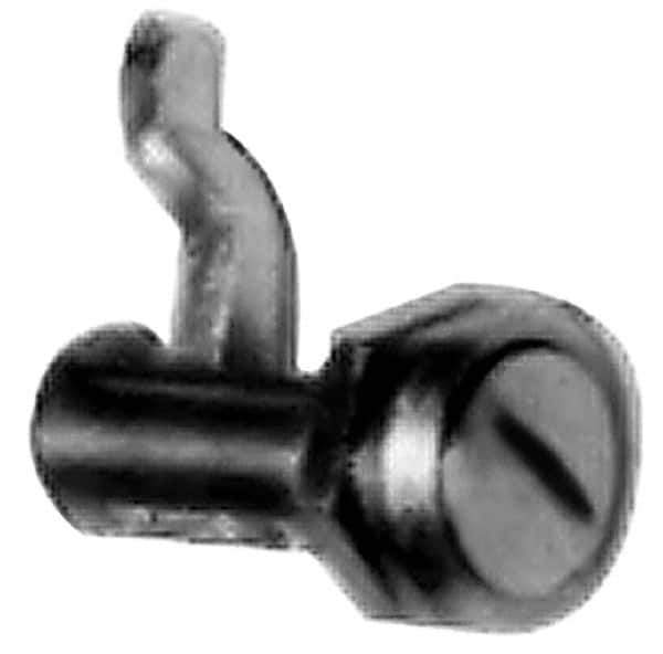 Dzus - 1/4 Turn Pawl Latch - 0.375 to 0.750 Grip, Zinc Plated Steel - Exact Industrial Supply