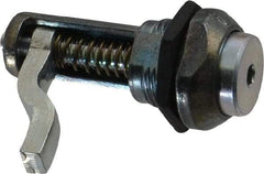 Dzus - 1/4 Turn Pawl Latch - 0.32 to 0.91 Grip, Zinc Plated Steel - Exact Industrial Supply