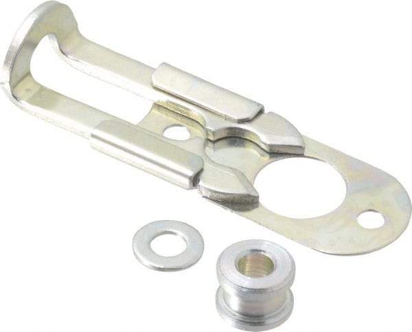 Dzus - Slide Latch - Yellow Chromate Coated - Exact Industrial Supply