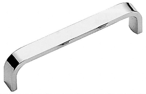 Drawer Pulls; Width (mm): 94.00; Material: Stainless Steel; Projection: 23.00; Projection: 29/32; Center to Center: 3-1/2; Projection: 23.0; 29/32; Thread Size: 6-32 Internal; Finish/Coating: Mirror; Overall Width: 3-23/32; 94.0; Bar Height: 5; Bar Height