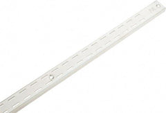 Knape & Vogt - Anachrome Steel Coated Double Slot Standard Bracket - 36" Long - Exact Industrial Supply