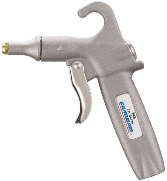 Guardair - 120 Max psi Shield Safety Air Gun - 1/4 NPT, Aluminum Body/Brass Nozzle - Exact Industrial Supply