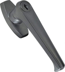 Made in USA - Locking Handle Latch - Polished Chrome Plated - Exact Industrial Supply