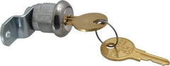 Made in USA - 5/16" Max Thickness, Standard Cam Lock - Stainless Steel Finish - Exact Industrial Supply