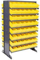 Quantum Storage - 500 Lb Capacity, 25" Deep x 36" Wide x 4" High, Steel Mobile Rack - Exact Industrial Supply