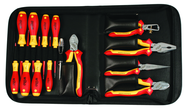 INSULATED PLIERS/SLIMLINE 14 PC SET - Exact Industrial Supply