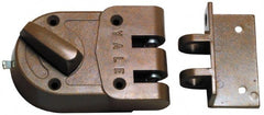 Yale - Deadbolts Type: Jimmy Proof Rim Locks Door Thickness Range: 1-1/8-2-1/4 - Exact Industrial Supply