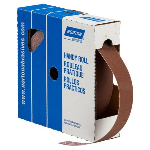 1″ × 10 yds Metalite K224/K225 Cloth Roll 350 Grit Aluminium Oxide - Exact Industrial Supply