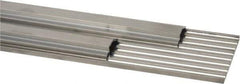 Pemko - 48" Long x 6-3/4" Wide x 1/2" High, Saddle Threshold - Mill Finish Aluminum - Exact Industrial Supply