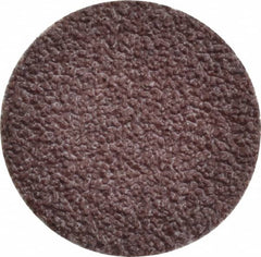 Quick-Change Disc: SocAtt, 1″ Disc Dia, 50 Grit, Aluminum Oxide, Coated Brown, 20,000 RPM