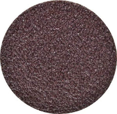 Standard Abrasives - 2" Disc Diam, 36 Grit, Aluminum Oxide Quick Change Disc - Type R Attaching System, Coated, Brown, Very Coarse Grade, 20,000 RPM - Exact Industrial Supply