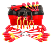 INSULATED PLIERS/DRIVERS 22 PC SET - Exact Industrial Supply