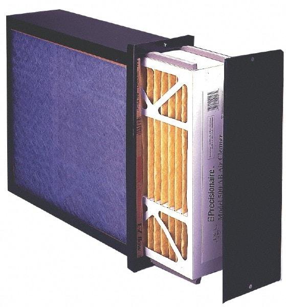 Made in USA - 22" Noml Height x 25" Noml Width x 7" Noml Depth, Air Filter - Cotton/Polyester - Exact Industrial Supply