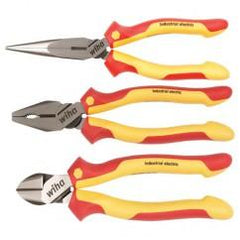 3PC PLIERS/CUTTER SET - Exact Industrial Supply