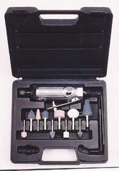 Universal Tool - 18 CFM, Straight Die Grinder Kit - 6.2 bar Air Pressure, 90 psi Air Pressure - Exact Industrial Supply