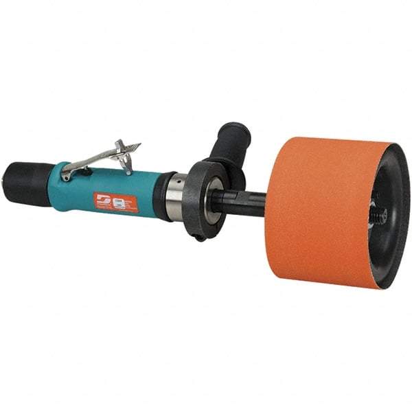 Dynabrade - 0.7 hp, 3,400 RPM Finishing Sander - 34.5 CFM Air Consumption, 6.21 bar Air Pressure, 1/4 NPT Inlet - Exact Industrial Supply