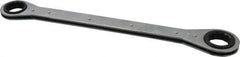 Lang - 1-1/16" x 1-1/8" 12 Point Ratcheting Box Wrench - Double End, 15" OAL, Steel - Exact Industrial Supply