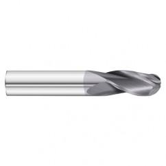 9/64 x 9/16 x 2 3 Flute Ball Nose  End Mill- Series 3300SD - Exact Industrial Supply