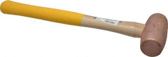 Cook Hammer - 4 Lb Head Nonsparking Mallet - 16" OAL, Wood Handle - Exact Industrial Supply