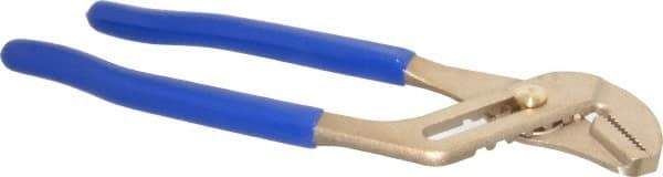 Ampco - 12" OAL, Groove Joint Tongue & Groove Pliers - Standard Straight Jaws, Standard Head - Exact Industrial Supply