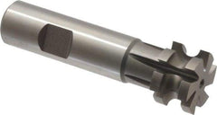 Keo - 5/32" Radius, 5/16" Circle Diam, 1" Cutter Diam, 5/8" Cutting Width, Shank Connection, Concave Radius Cutter - 3/4" Shank Diam, 3-1/2" OAL, High Speed Steel, Uncoated, 6 Teeth, Weldon Flat - Exact Industrial Supply