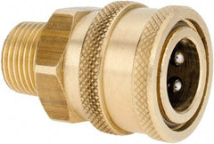 Value Collection - 4,200 Max psi Pressure Washer Socket - Brass, Male - Exact Industrial Supply