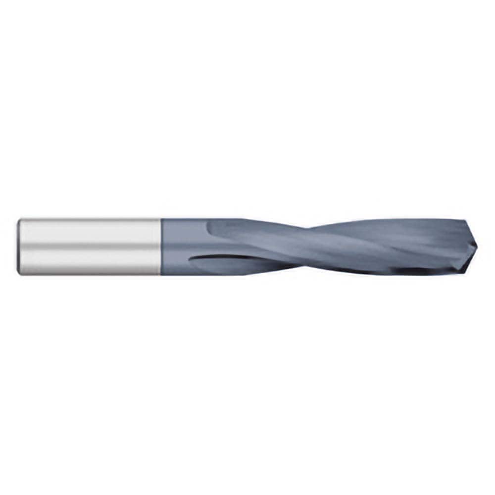 Titan USA - Screw Machine Length Drill Bits; Drill Bit Size (Decimal Inch): 0.4688 ; Drill Bit Size (Inch): 15/32 ; Drill Point Angle: 135 ; Drill Bit Material: Solid Carbide ; Drill Bit Finish/Coating: AlTiN ; Flute Type: Spiral - Exact Industrial Supply
