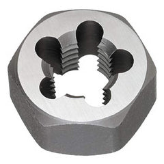 Titan USA - Hex Rethreading Dies; Thread Size: M20x2.50 ; Hex Size (Inch): 1-13/16 ; Material: Carbon Steel ; Thread Direction: Right Hand ; Thread Standard: Metric Coarse ; Series/List: 796