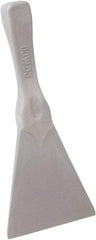 Remco - Stiff Polypropylene/Semi-Ferrous Additive Straight Scraper - 4.4" Blade Width - Exact Industrial Supply